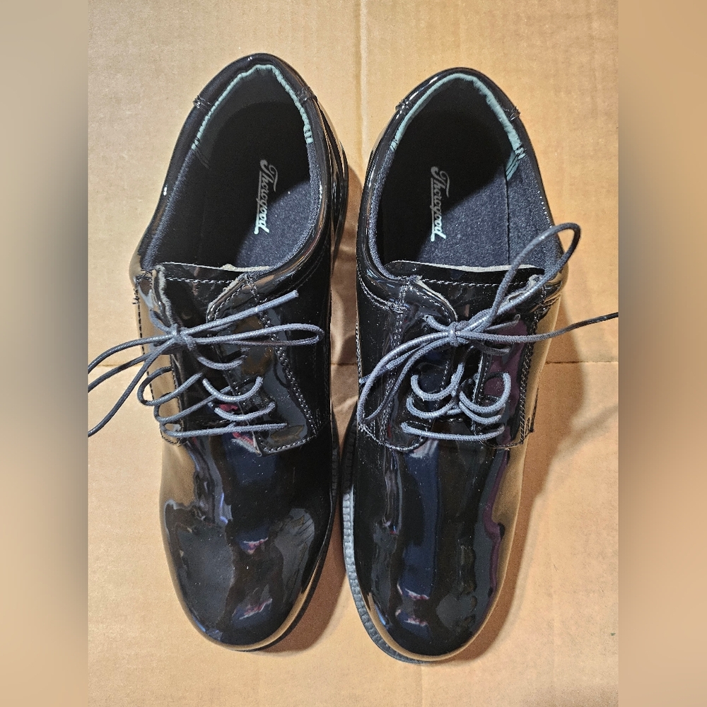 Thorogood Patent leather uniform oxford